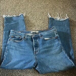 Women's Levi Blue Jeans